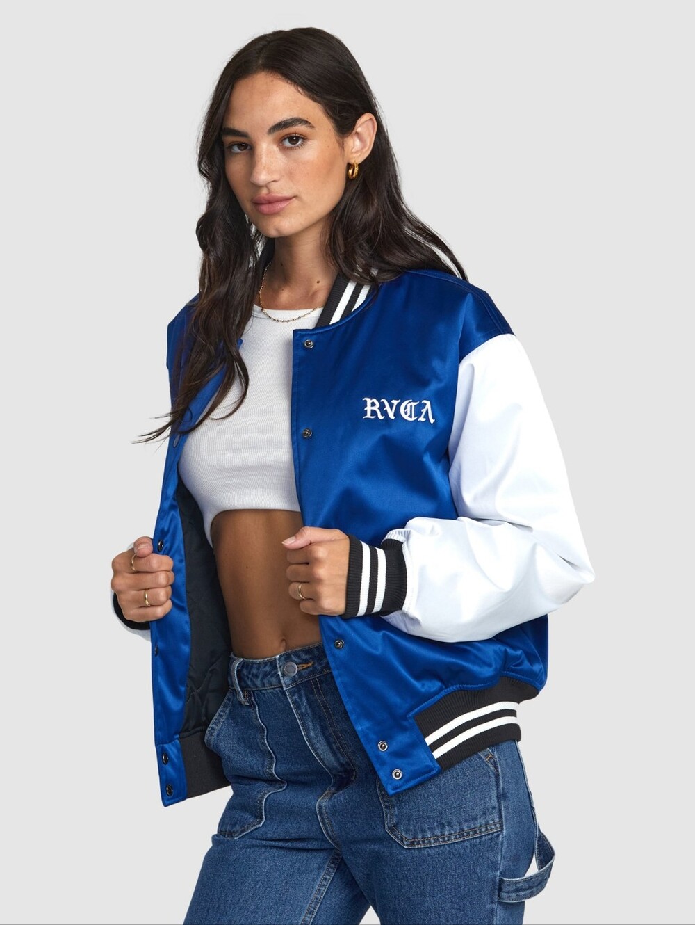 RVCA Niesa Bomber Jacket Size Xl